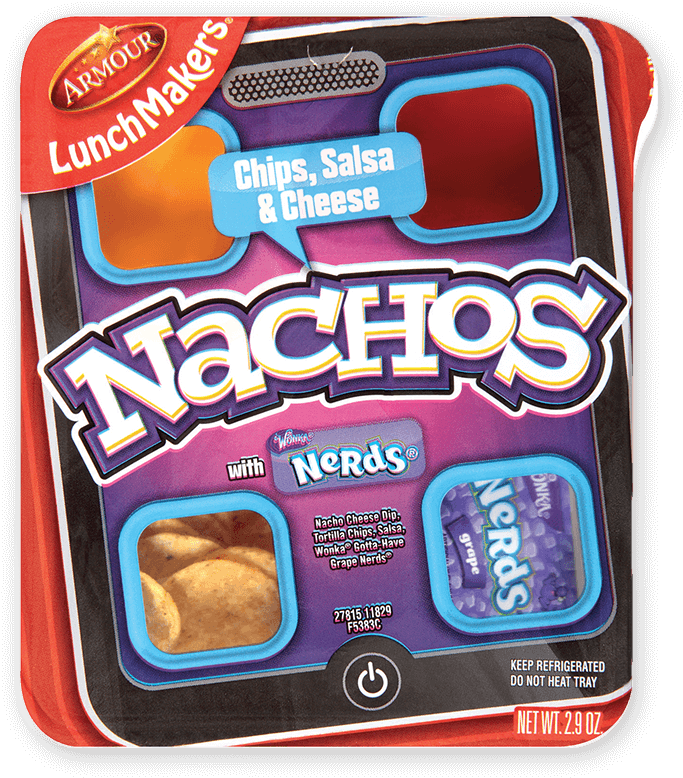 Lunchmakers® Nachos - Lunchmakers Nachos, Chips, Salsa & Cheese, With (1200x1200), Png Download