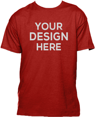 Design Now - Kinder T-shirt Rood (400x435), Png Download