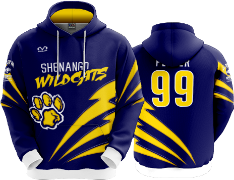 Shenango Wildcat Claw Marks Hoody - Claw (500x500), Png Download