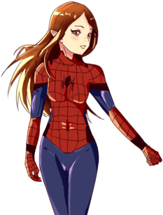Girl Spiderman - Spider-man (440x330), Png Download