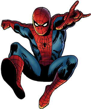 Spider Man High Quality Png Web Icons Png - Spider-man (303x473), Png Download