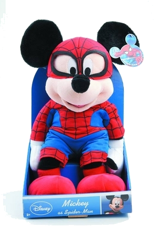 Mickey Spider-man - Mickey Iron Man (300x443), Png Download