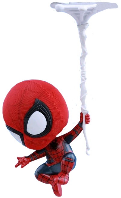 Download Spider Man Hot Toys Spider Man Homecoming Cosbaby Full Size Png Image Pngkit