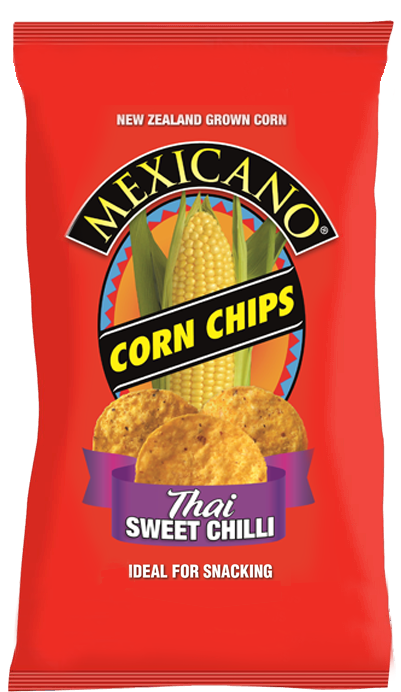 Thai Sweet Chilli - Mexicano Corn Chips Tasty Cheese 170g (400x800), Png Download