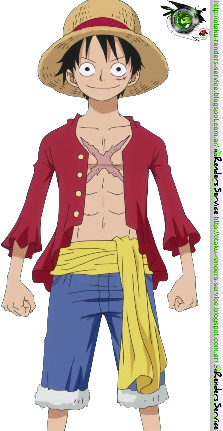 Autor Del Render Mekdra Anime One Piece Personajes - One Piece Monkey D Luffy Cosplay Costume (743x1438), Png Download