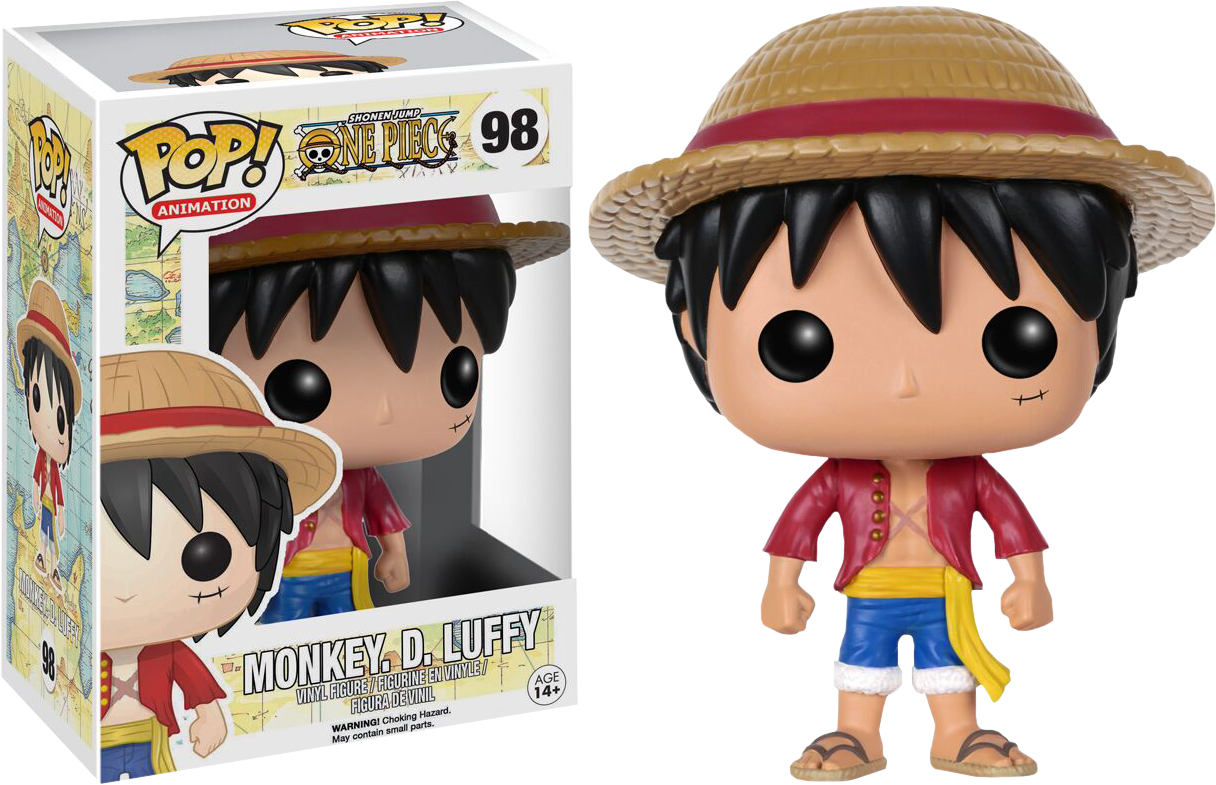 One - Luffy Pop Figure (1216x785), Png Download