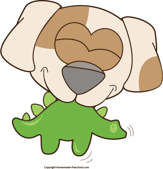 Click To Save Image - Dog Chewing Clipart (530x548), Png Download