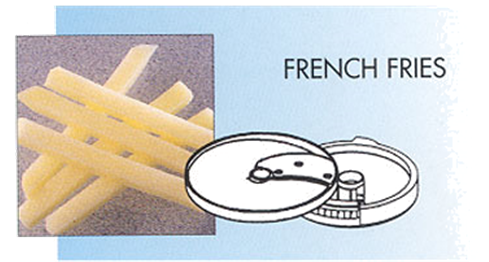 Robot Coupe 28134 French Fry Set (488x439), Png Download