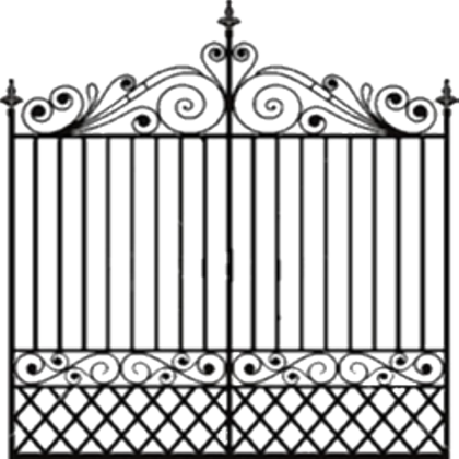 Fancy Gate Png Photos - Gate Png (420x420), Png Download