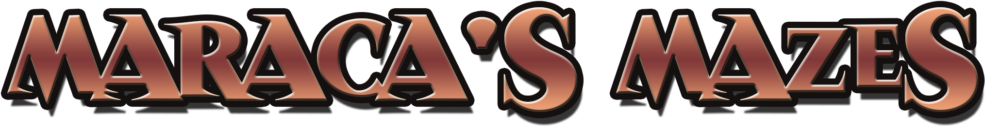 [game Logo] Maraca's Mazes - Graphic Design (2100x600), Png Download