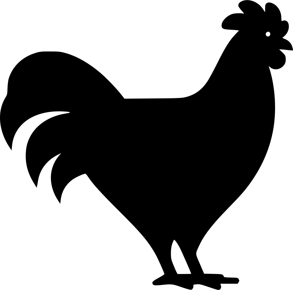 Chicken Poultry Svg Png Icon Free Download - Poultry Icon Svg (980x970), Png Download