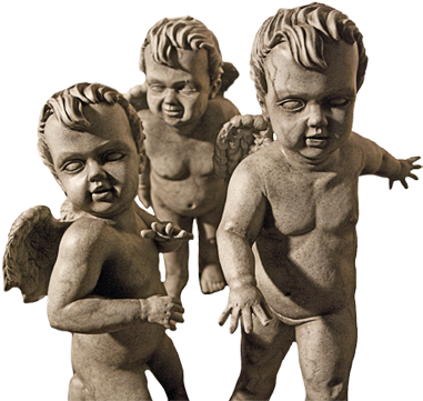 Cherub-angels - Doctor Who Monster Png (380x433), Png Download