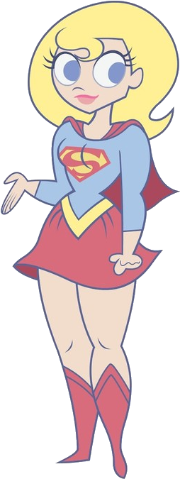 Sbff Supergirl - Supergirl Super Best Friends Forever (288x677), Png Download