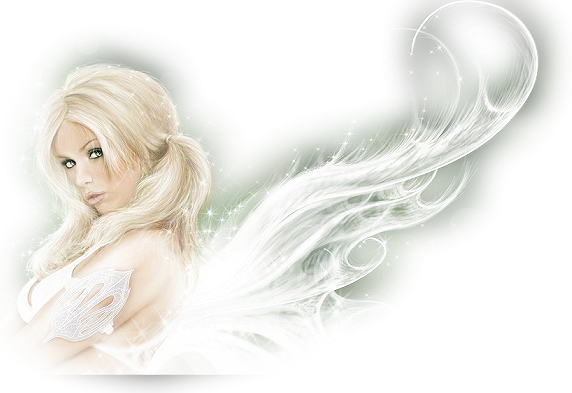 Beautiful Angel Graphics - Fairy Backgrounds (572x393), Png Download