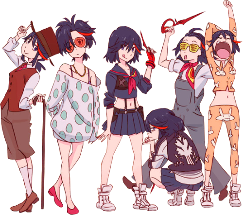 My Edits Png Transparent Kill La Kill Transparent Anime - Kill La Kill Transparent (500x442), Png Download