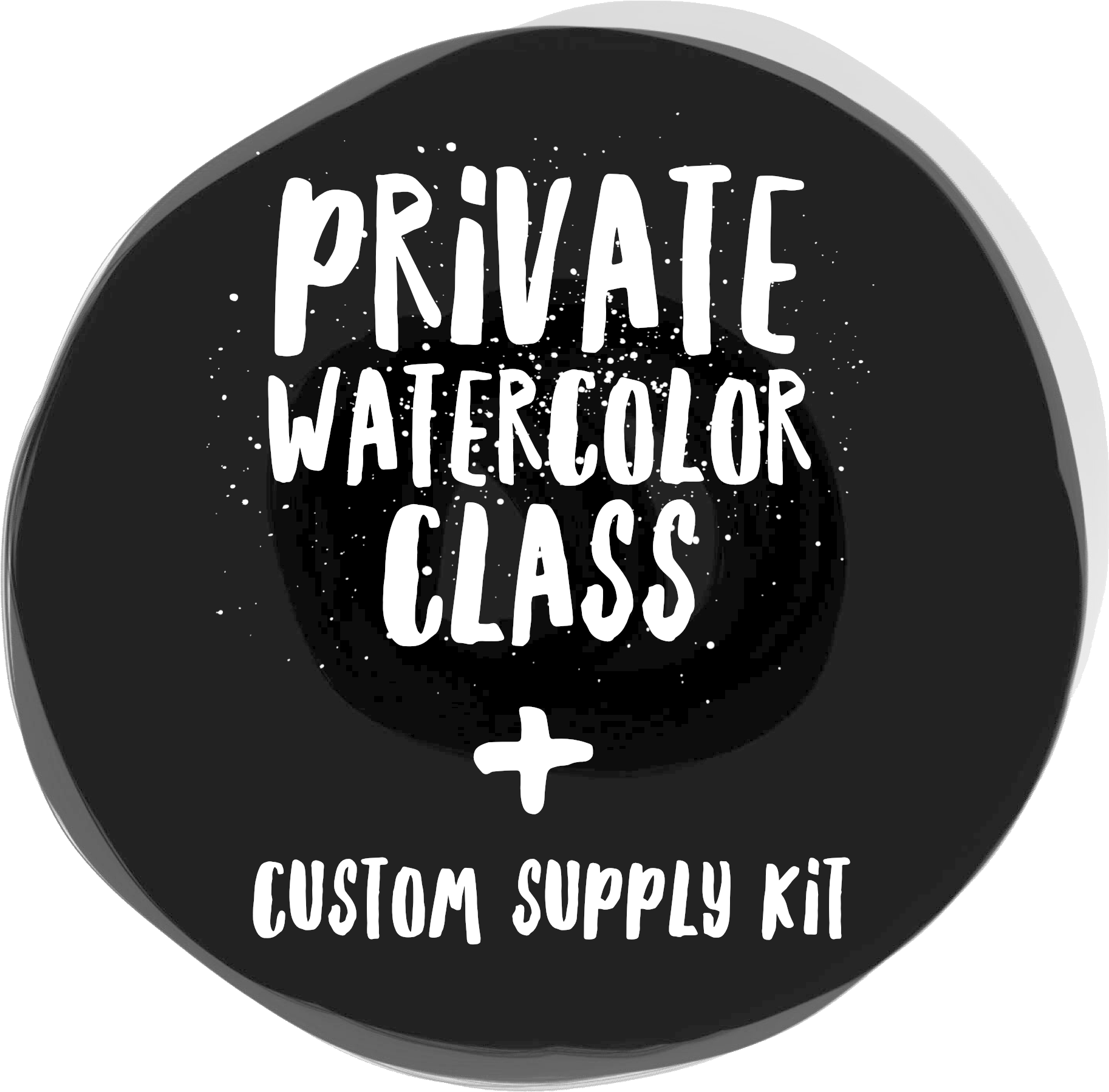Private Watercolor Class Custom Supply Kit (2048x2048), Png Download