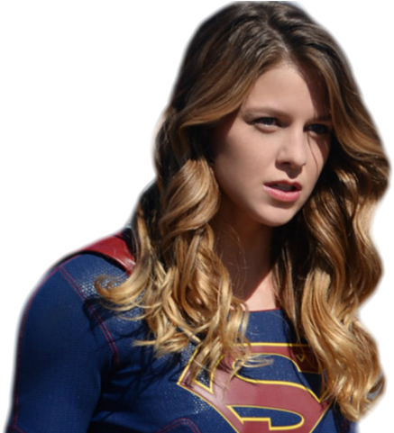 Supergirl Png Transparent Images - Melissa Benoist Supergirl Hair (640x480), Png Download