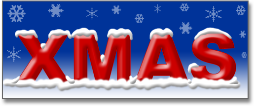 Text Snow Effect In Photoshop - Snow On Text Photoshop (552x253), Png Download