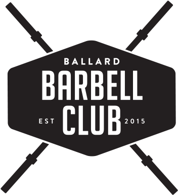 Barbellcluub, White No Background - Ballard Crossfit (384x384), Png Download