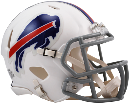 Bills Riddell Mini Helmet (475x429), Png Download