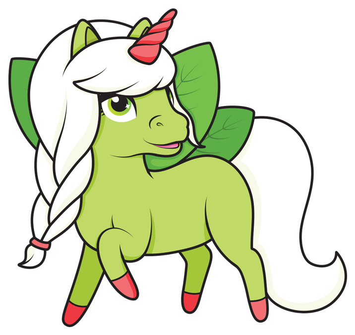Kawaiisqueezies Unicorns Hires Nature - Portable Network Graphics (900x683), Png Download