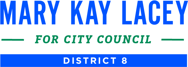 Mary Kay Lacey For City Council - Woman In Black (1001x401), Png Download