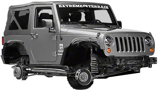 Fuel Wheels Jeep Wrangler Maverick Black Milled Wheels - Jk Jeep Wheels (630x473), Png Download