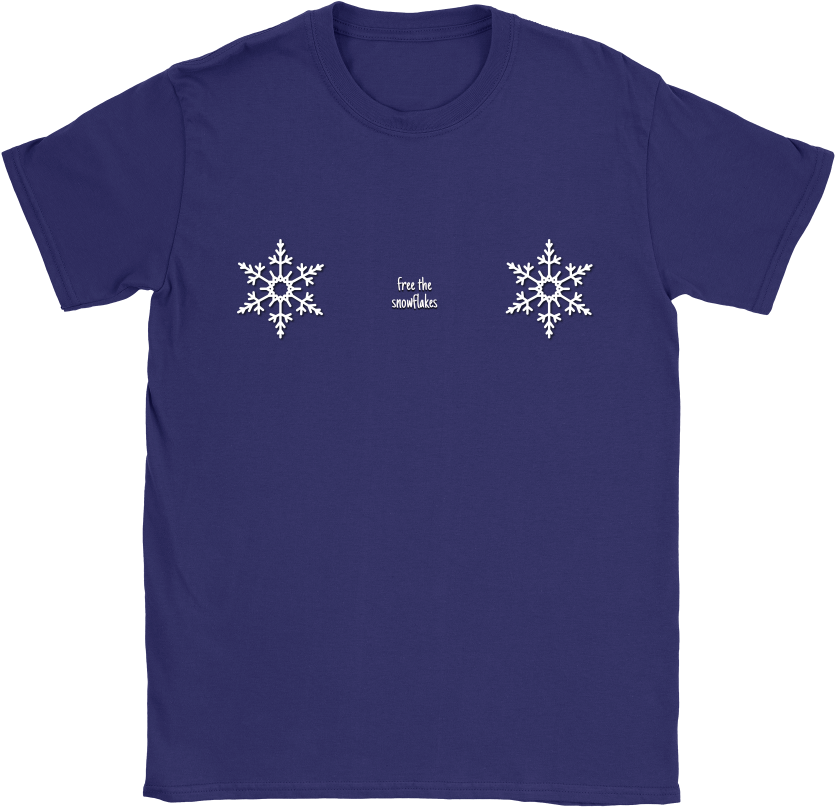 Free The Snowflakes - Pee Pee Pants City Mens T-shirt Walking Dead Negan (1000x1000), Png Download