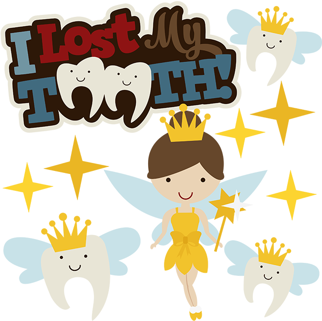 I Lost My Tooth Svg Scrapbook Collection Tooth Fairy - Lost My First Tooth (648x646), Png Download
