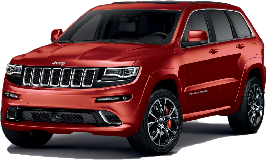 Grand Cherokee Srt8 - Jeep Grand Cherokee Srt Png (1024x613), Png Download