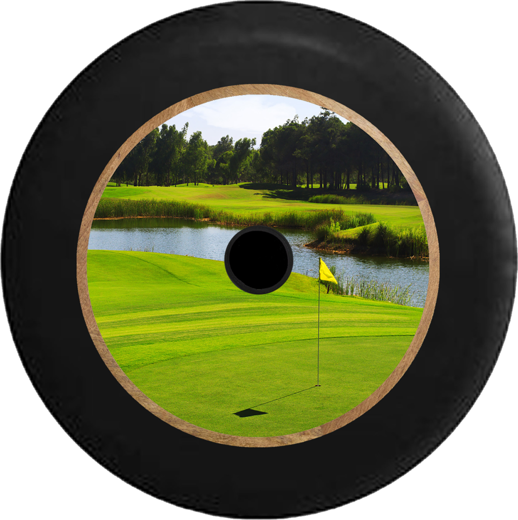 Jeep Wrangler Jl Backup Camera Golf Course Greens Water - Rockland Golf Course (1024x1027), Png Download