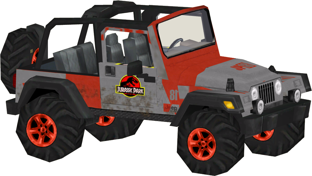 Jurassic Park Jeep - Jurassic Park Jeep Png (1080x1080), Png Download