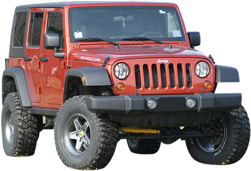 2007-2011 Jeep Wrangler Jk - Jeep Wrangler Jk Png (600x450), Png Download
