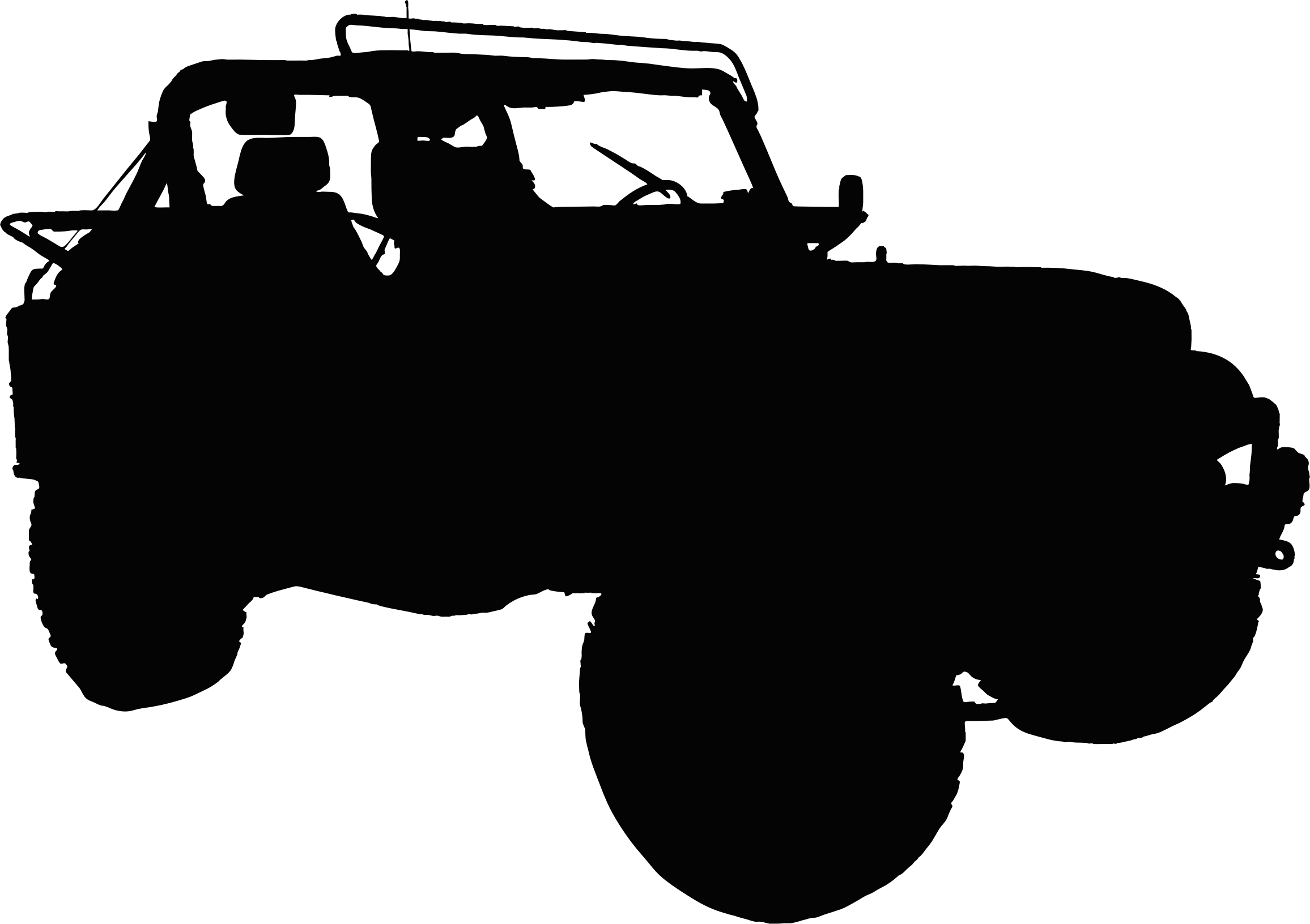 This Free Icons Png Design Of Jeep Silhouette (2312x1632), Png Download