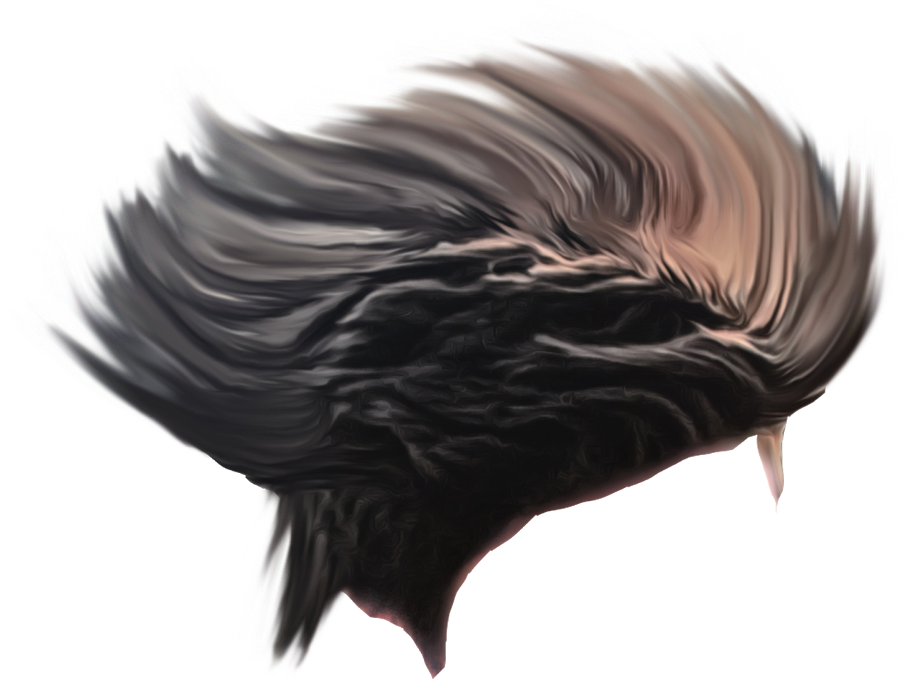 Hair Png Photo Images And Clipart (1389x1600), Png Download