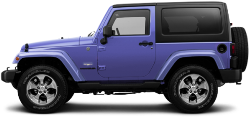 Xtreme Purple Pearl - Purple Wrangler Unlimited 2017 (500x256), Png Download