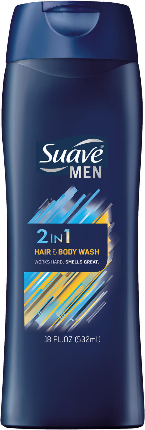 Download 2 In 1 Hair Body Wash 18oz Suave Men Hair & Body 2in1 Body