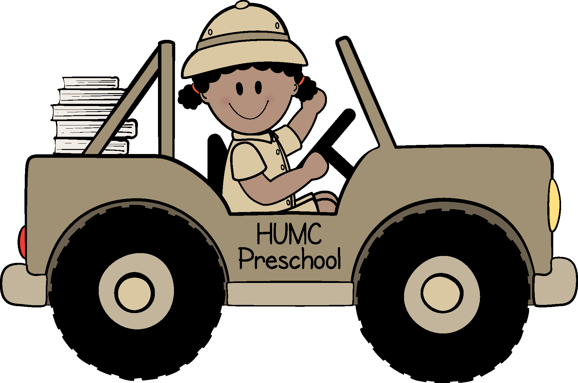 Jeep Cliparts - Safari Jeep Clipart (1844x1221), Png Download