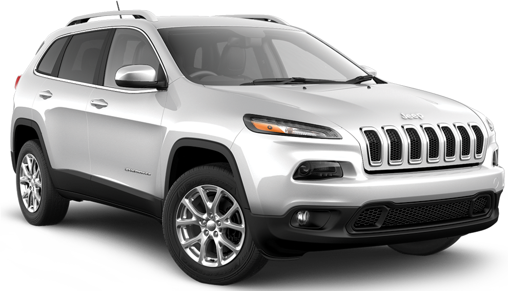 2017 Jeep Cherokee - 2017 Grey Jeep Cherokee (1000x568), Png Download
