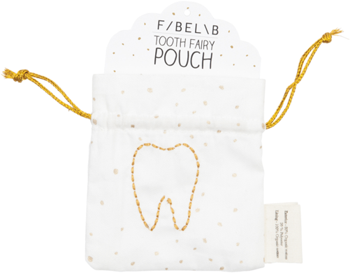 Tooth Fairy Pouch - Fabelab Beutelchen Für Die Zahnfee (600x467), Png Download