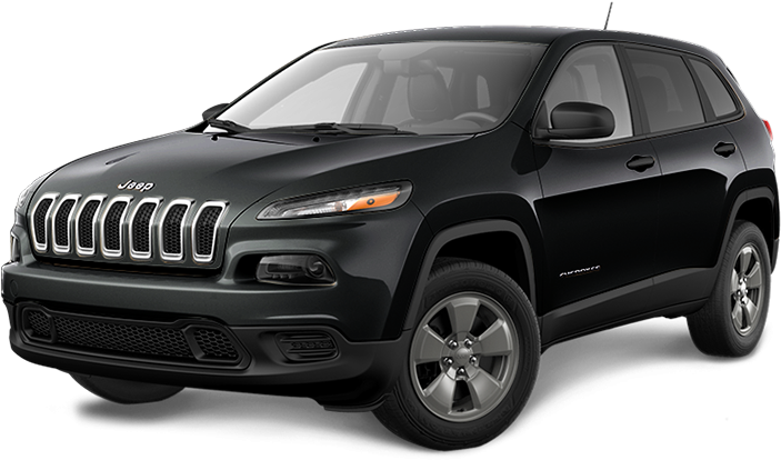 2018 Jeep Cherokee - Jeep Cherokee 2018 Black (800x510), Png Download