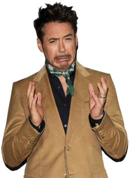 Ask Me Anything Submit - Transparent Robert Downey Jr (600x391), Png Download