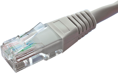 Cat5e U/utp Patch Lead 3m Grey - Cables Uk Cat 5e 24 Awg Cable Patch Lead Grey 5m 5 (500x500), Png Download