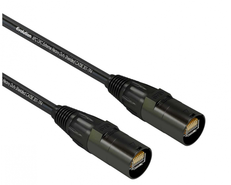 Evolution Xpc Extreme Tactical Cat5 Ethercon Cables - Ethercon (750x750), Png Download