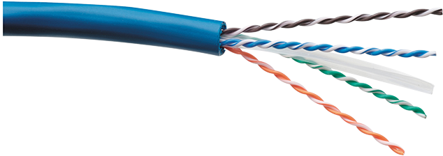 2d4p6aipv3r Lan Cable, 305m, Category 6a, Utp, Blue - Clipsal Cbl Lan Cat6a Reel - 305m - Blue 2d4p6aipv3r-bu (800x600), Png Download