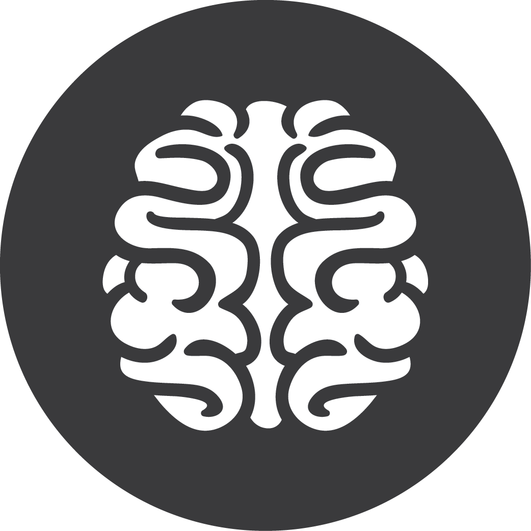 Brain Transparent Picture - Brain Icon Grey (1042x1042), Png Download
