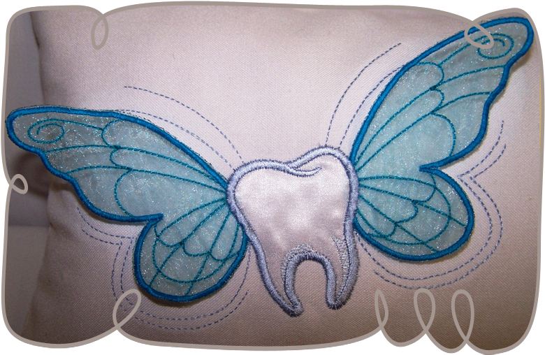 Tooth Fairy Pillow - Lycaenid (800x800), Png Download