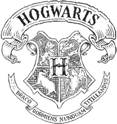 Hogwarts Seal Png Clip Freeuse - Hogwarts School Of Witchcraft And Wizardry Logo (391x415), Png Download