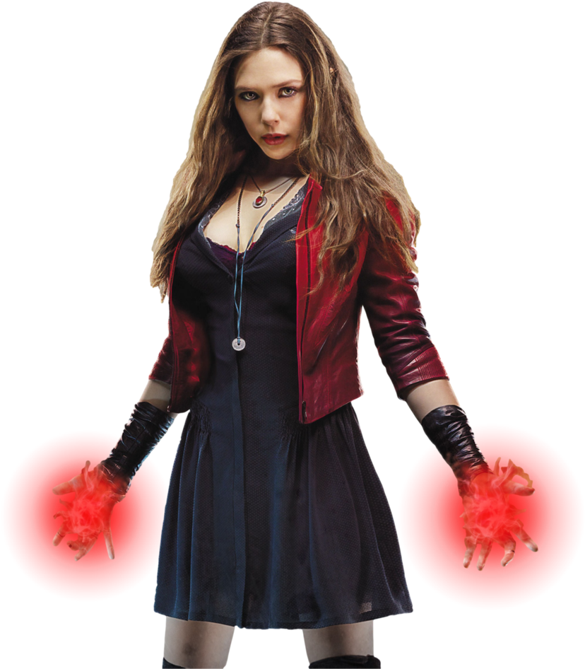 Png Feiticeira Escarlate - Disfraces De Marvel Para Mujer (829x963), Png Download