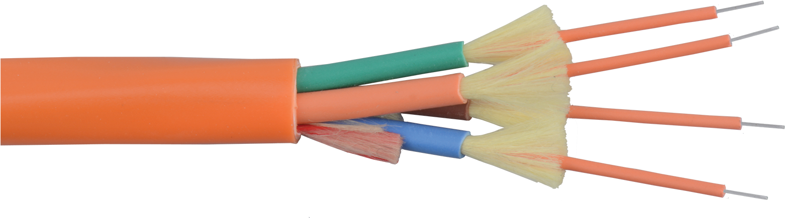 Outside Plant Cable Breakout Outdoor Cable - Distribution Cable Vs Breakout Cable (1600x900), Png Download